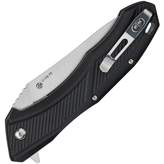 Ruike D198 Linerlock Folding Knife 8Cr13MoV Satin Blade Budget Friendly For Everyday Carry And Outdoor Use by RUIKE