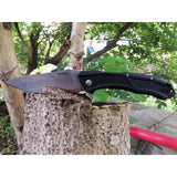 Ruike D198 Linerlock Folding Knife 8Cr13MoV Satin Blade Budget Friendly For Everyday Carry And Outdoor Use by RUIKE