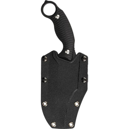Ruike F181 Rugged Fixed Blade Knife For EDC And Outdoors - 4.5 Inch 14C28N Blade Full Tang G10 by RUIKE