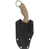 Ruike F181 Fixed Blade Knife - Full Tang 4.5 Inch Sandvik 14C28N Blade With Tan G10 Handle For Outdoor Survival by RUIKE