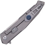 Ruike M108-TZ Framelock Beta Plus Folding Knife - 3.5-Inch 154CM Blade And Titanium Handle For EDC by RUIKE