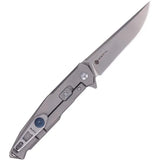 Ruike M108-TZ Framelock Beta Plus Folding Knife - 3.5-Inch 154CM Blade And Titanium Handle For EDC by RUIKE