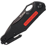 RUIKE M195 Framelock Beta Plus Folding Knife - D2 Tool Steel Blade With Partial Serration For Everyday Carry by RUIKE