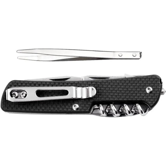 Ruike M31 Medium Folding Knife - 3.75 Inch Closed, 12C27 Sandvik Blade, Glass Breaker EDC Tool by RUIKE