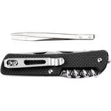 Ruike M31 Medium Folding Knife - 3.75 Inch Closed, 12C27 Sandvik Blade, Glass Breaker EDC Tool by RUIKE