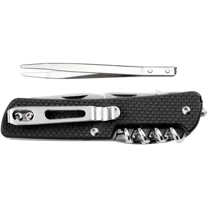 Ruike M42 Folding Knife 12C27 Blade All In One Multitool With Glass Breaker For EDC Enthusiasts by RUIKE