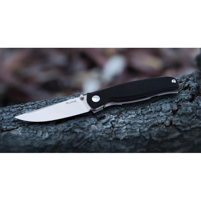 Ruike M661-TZ Framelock Folding Knife With 154CM Satin Blade G10 Handle Premium Build For EDC Enthusiasts by RUIKE