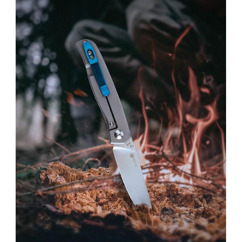 Ruike M661-TZ Framelock Folding Knife With 154CM Satin Blade G10 Handle Premium Build For EDC Enthusiasts by RUIKE