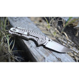 RUIKE M671-TZ Framelock Knife - Satin 154CM Tanto Blade, Titanium Handle For EDC Enthusiasts by RUIKE
