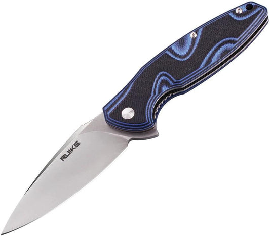 RUIKE Fang P105 Linerlock Blue-Black P105-Q by RUIKE