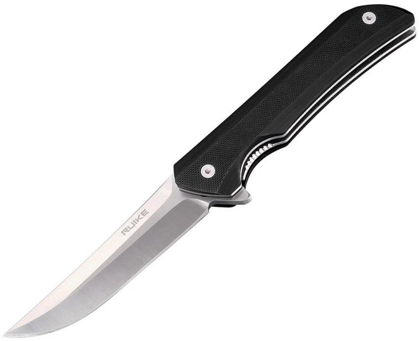 RUIKE Hussar P121 Linerlock Knife With Satin Blade Premium G10 Handle For EDC Enthusiasts by RUIKE