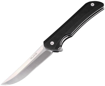 RUIKE Hussar P121 Linerlock Knife With Satin Blade Premium G10 Handle For EDC Enthusiasts by RUIKE