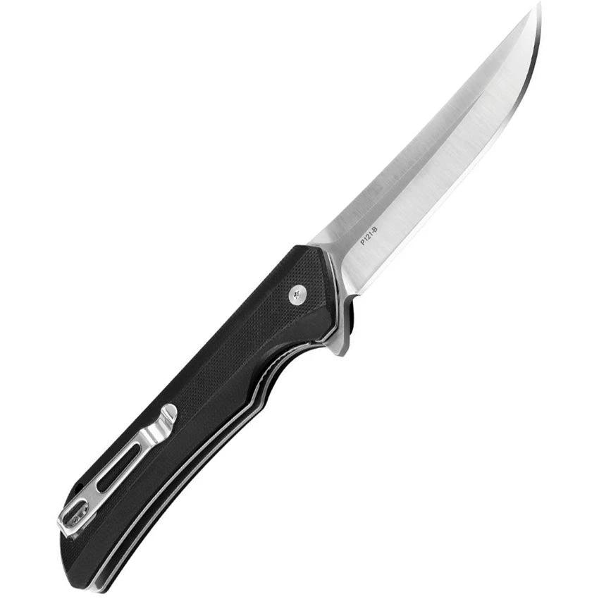 RUIKE Hussar P121 Linerlock Knife With Satin Blade Premium G10 Handle For EDC Enthusiasts by RUIKE