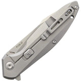 RUIKE P128-SF Framelock Folding Knife - Reliable EDC Companion With 3.88-Inch Satin Blade by RUIKE