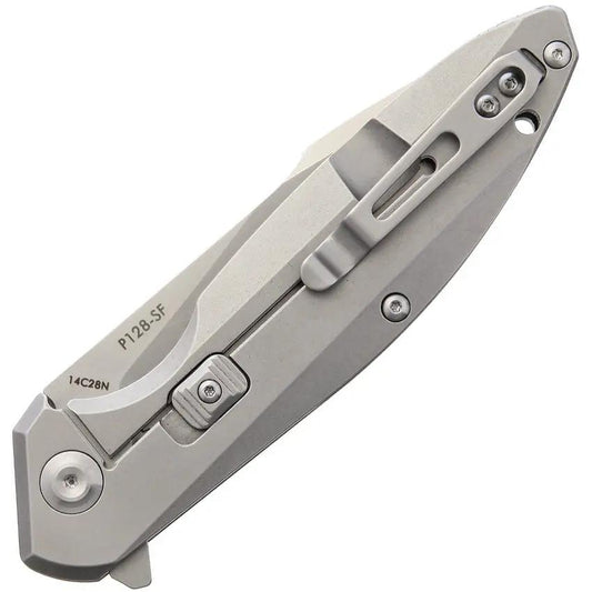 RUIKE P128-SF Framelock Folding Knife - Reliable EDC Companion With 3.88-Inch Satin Blade by RUIKE