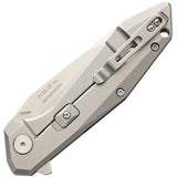 Ruike P135 Beta Plus EDC Folding Knife - Satin 3.75 Inch 14C28N Blade With Beta Plus Lock by RUIKE