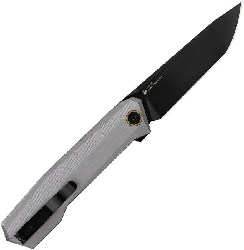 Ruike P166 Liner Lock Knife With DLC Coated Tanto Blade 14C28N Sandvik Steel Extended Tang For EDC Enthusiasts by Ruike