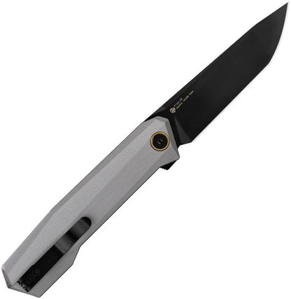Ruike P166 Liner Lock Knife With DLC Coated Tanto Blade 14C28N Sandvik Steel Extended Tang For EDC Enthusiasts by Ruike