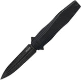 RUIKE P188 Linerlock Folding Knife Black G10 Handle With D2 Tool Steel Blade Extended Tang Pocket Clip EDC by RUIKE