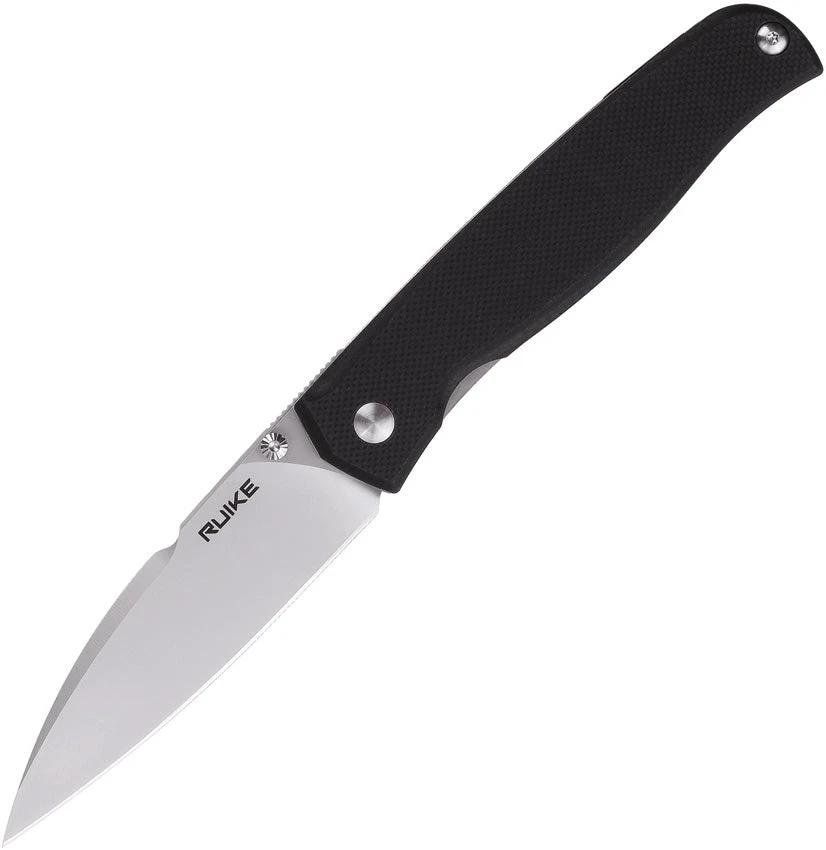 Ruike P662 Liner Lock Knife Satin 2.88 Inch Blade Sandvik 14C28N G10 Handle For EDC Enthusiasts by RUIKE