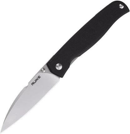 Ruike P662 Liner Lock Knife Satin 2.88 Inch Blade Sandvik 14C28N G10 Handle For EDC Enthusiasts by RUIKE