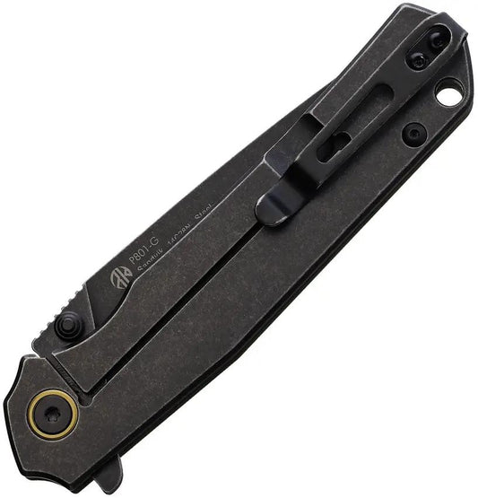 RUIKE P801 Framelock Knife - Premium 14C28N Sandvik Blade Green G10 Handle For EDC by RUIKE