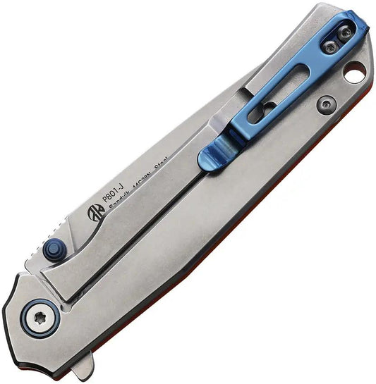 Ruike P801 Framelock Orange G10 EDC Knife - High Visibility 3.5 Inch Blade For Everyday Carry by RUIKE