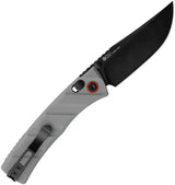 Ruike P856 Crossbar Lock EDC Knife - Compact One Handed Performance With 14C28N Sandvik Blade And Gray G10 Handle by RUIKE