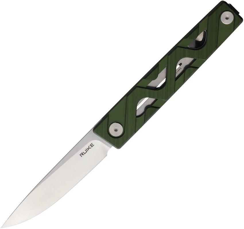 RUIKE P878 Linerlock Green P878-AG by RUIKE