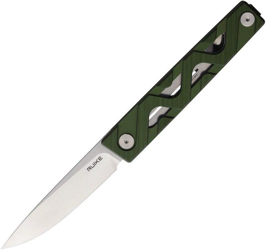 RUIKE P878 Linerlock Green P878-AG by RUIKE