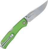 Ruike P882 Lockback Knife - Compact EDC Folding Knife With Satin 12C27 Blade And Green G10 Handle by RUIKE