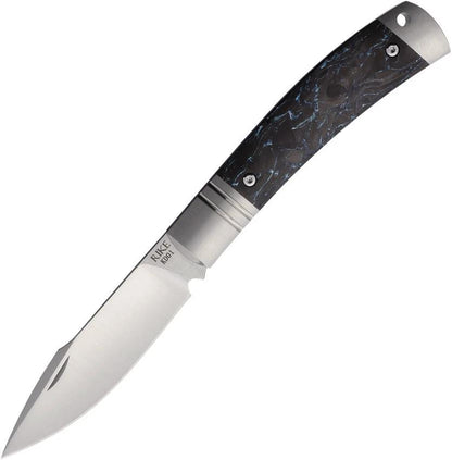 Rike Knife Slip Joint Blue Carbon Fiber RKKD01BLUCF by Rike Knife
