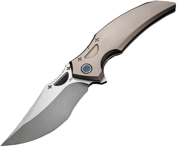 Rike Knife S05 Framelock Gray Ti S05-P by Rike Knife