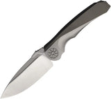 Rike Knife Tissto 1 Linerlock Black DLC TISST01B by Rike Knife