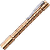 ReyLight Pen Light Copper PENLIGHT-CP-FRAG - Rechargeable Copper Penlight With Nichia 519a 4000K LED Four Modes Clip by ReyLight