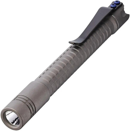 ReyLight Pen Light Ti Frag Stonewash - Rechargeable USB C LED With Nichia 519A 4000K Water-Resistant by ReyLight