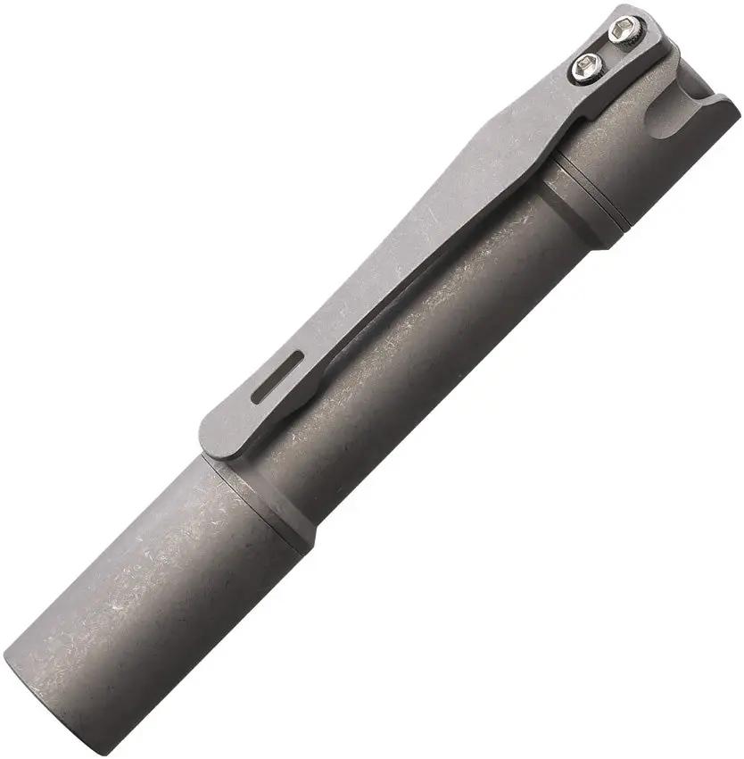 ReyLight Pineapple Mini Titanium Flashlight - Water Resistant, Impact Resistant, Rechargeable With Tactical Switch by ReyLight