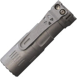 ReyLight Rook Flashlight Ti ROOK-TI-SW - Rechargeable Titanium With Nichia 519A 4000K LED And 4 Modes by ReyLight