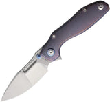 REMETTE TwoFace Framelock Purple DSTF-B by REMETTE