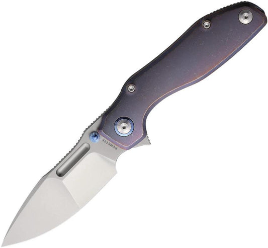 REMETTE TwoFace Framelock Purple DSTF-B by REMETTE