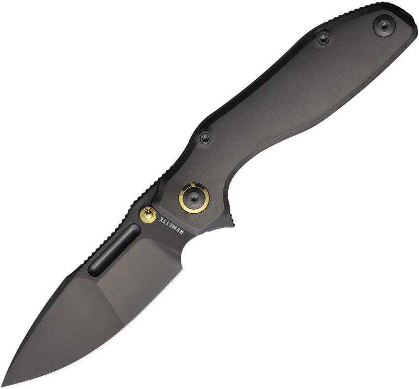 REMETTE TwoFace Framelock Black DSTF-D by REMETTE