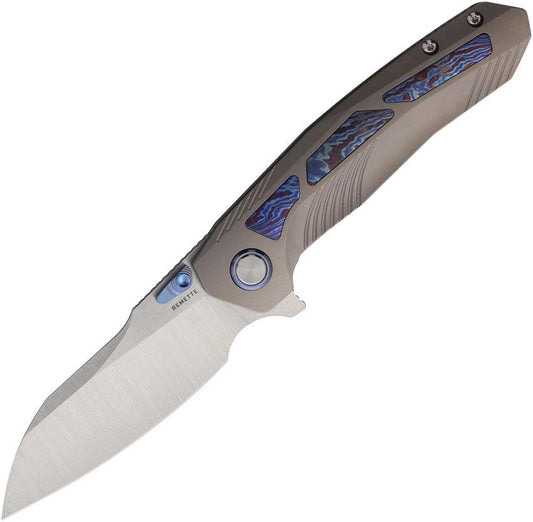 REMETTE Kestrel Framelock Timascus RTPO-D by REMETTE