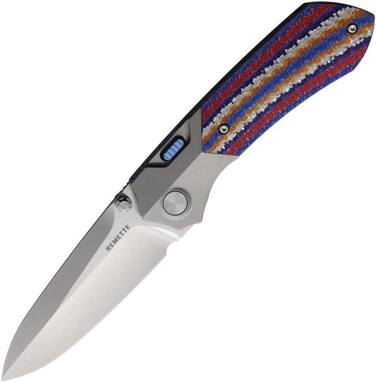 REMETTE Meteor Button Framelock RTPT-NC by REMETTE