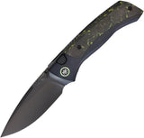 REMETTE Steed Button Framelock Yel CF RTWS-BH by REMETTE