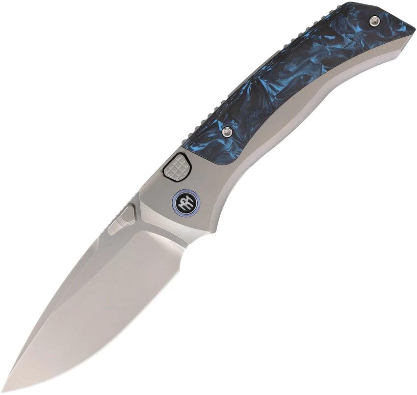 REMETTE Steed Button Framelock Blue RTWS-TB by REMETTE