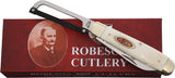 Robeson Gamecock Folder White Bone ROB632730W by Robeson