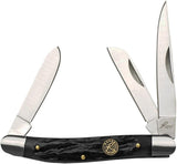 Roper Knives Stockman Jigged Black Bone RP0001CBK by Roper Knives