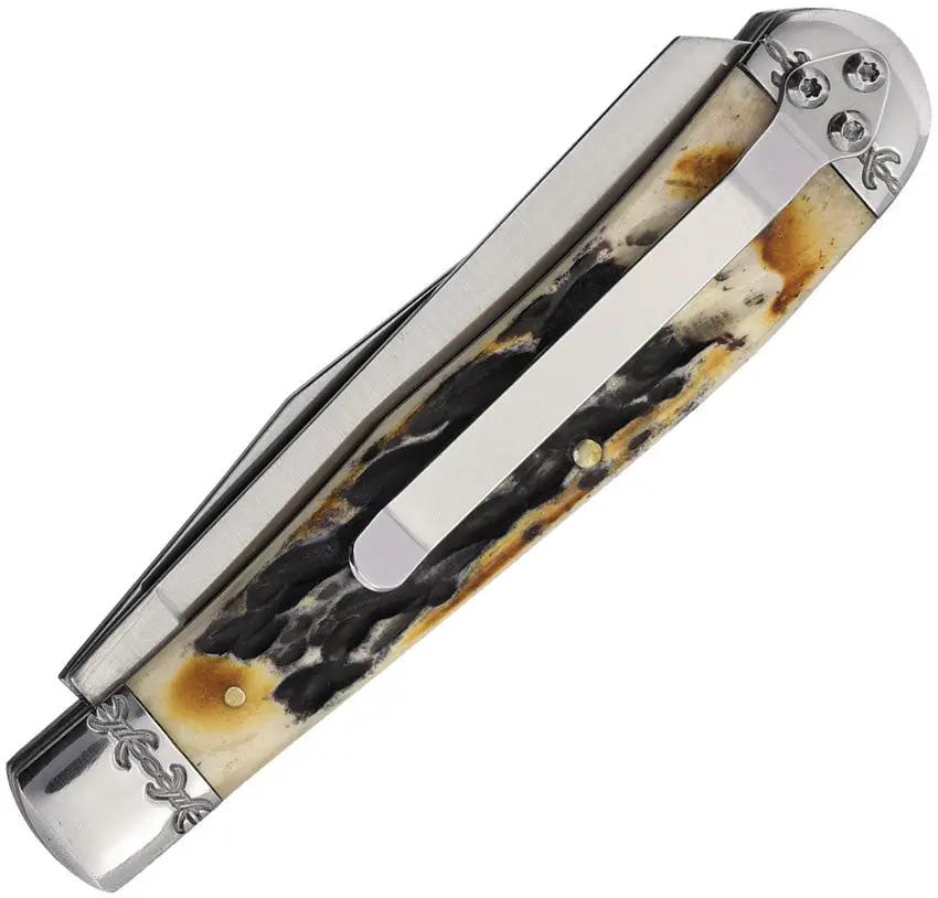 Roper Knives Trapper Burnt Bone RP0002CBW by Roper Knives
