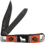 Roper Knives Yellowhorse Wolftrax Trapper RP411 by Roper Knives