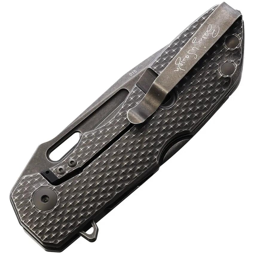 RYP Designs Billy Waugh Demo Framelock RPBWF001 - 5.25in Closed Blade with Titanium Handle and IKBS Pivot by RYP Designs